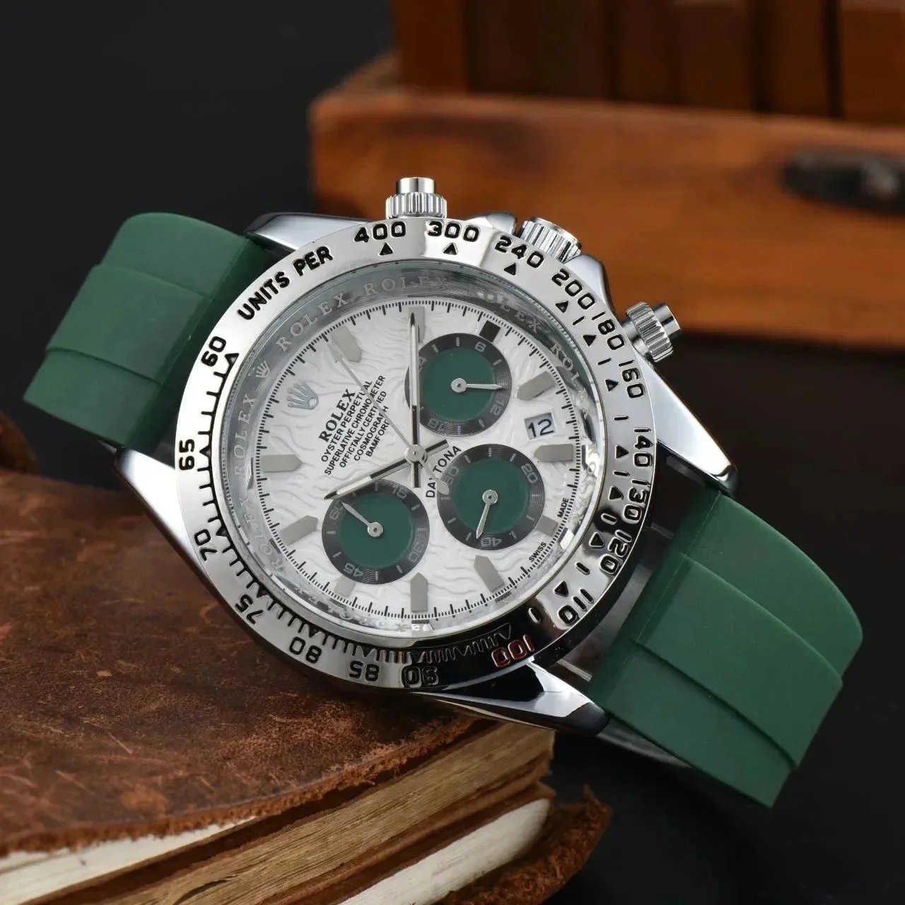 Rolex Daytona x Jean-Michel Basquiat Multicolor Chronograph Watch - 7