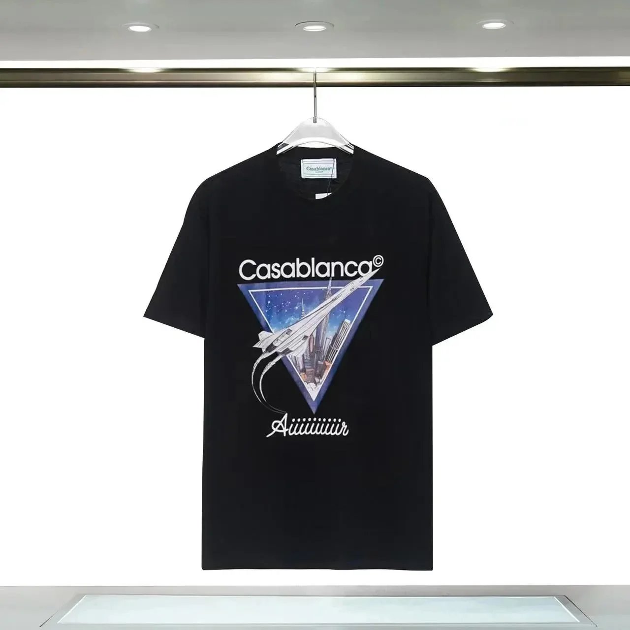 Casablanca Paris Citrus Graphic Black T-Shirt - 4