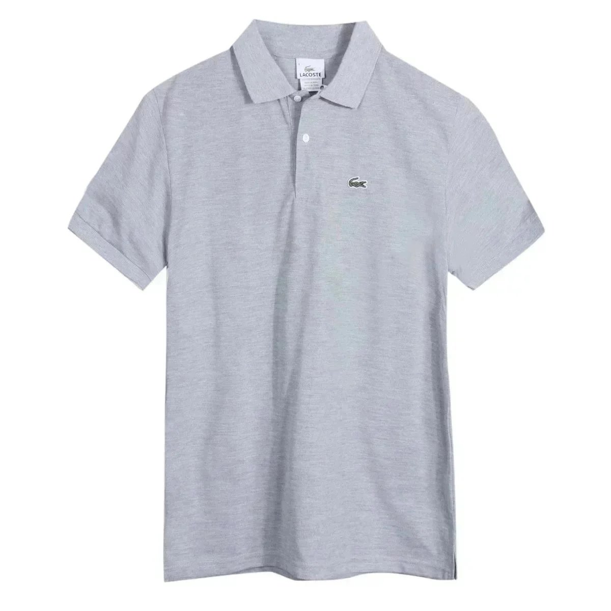 Lacoste Color-Block Polo Shirt Orange White Black - 9