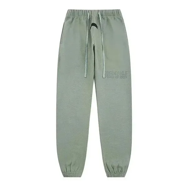 Fear of God Essentials Olive Green Sweatpants - 1