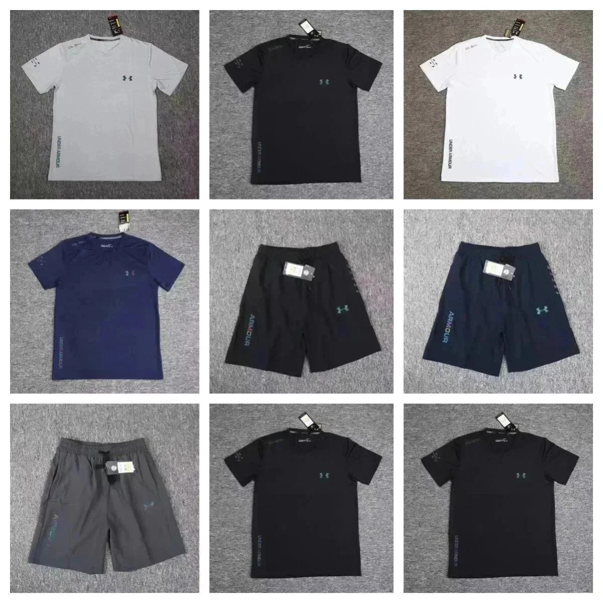 Under Armour Tech T-Shirt and Shorts Training Set