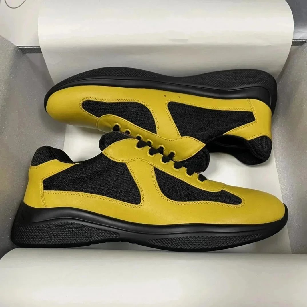 Prada Re-Nylon Runner Black and Gray Sneakers - 4