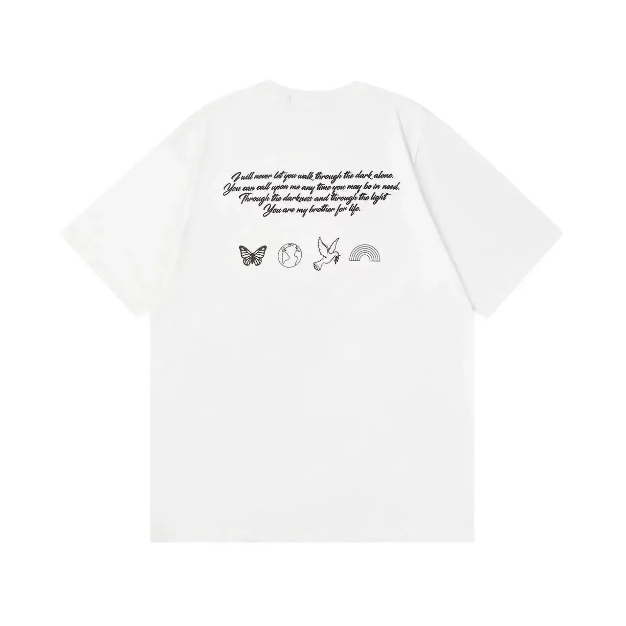 Amiri Logo Embroidered Arch T-Shirt Black - 3