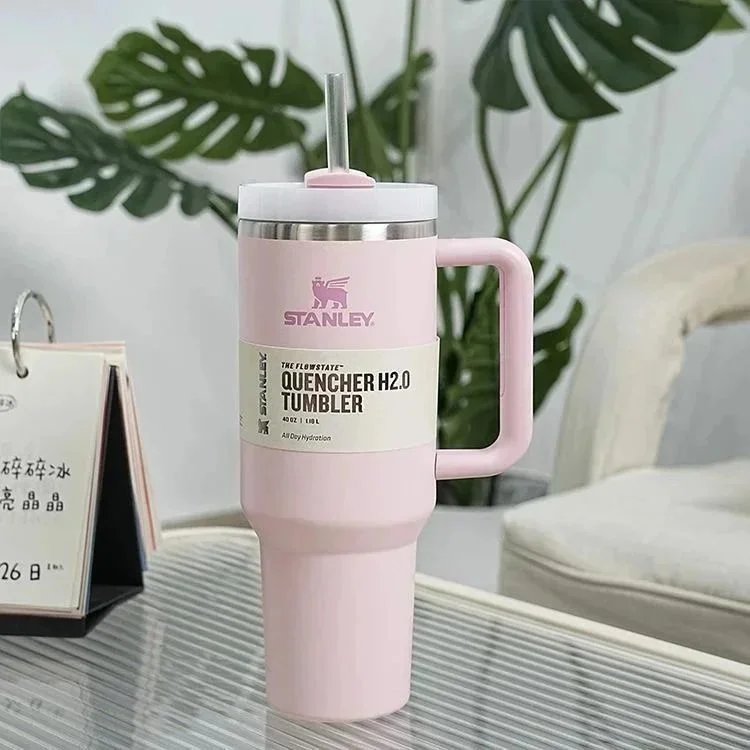 Stanley Quencher H2.0 Tumbler Macaron Blue 1.18L Insulated Travel Mug - 9