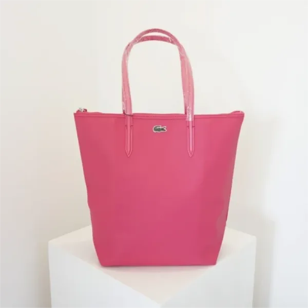 Lacoste L.12.12 Tote Bag Pink Handbag - 1