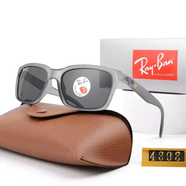 Ray-Ban Wayfarer Matte Gray Sunglasses - 11