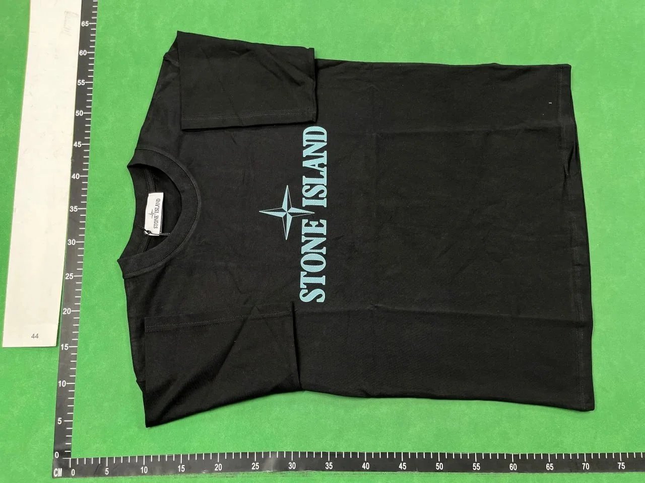 Stone Island Compass Logo White T-Shirt - 4