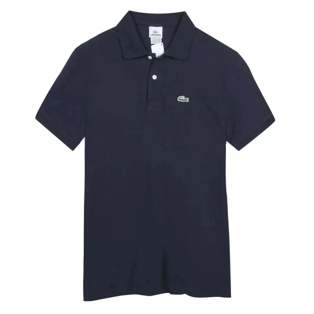 Lacoste Color-Block Polo Shirt Orange White Black - 10