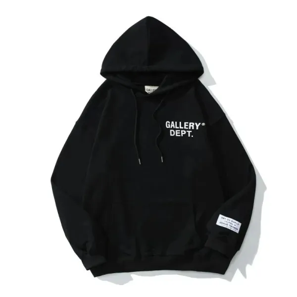 Gallery Dept. Reverse Print Hoodie Brown - 8