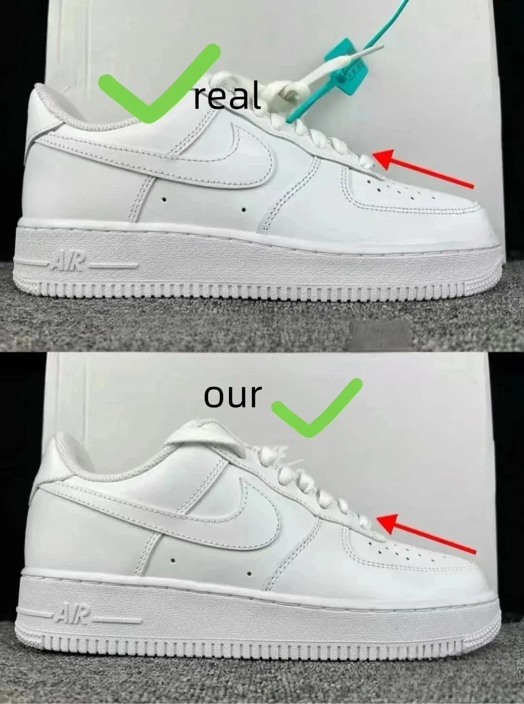 Nike x Off-White Air Force 1 '07 Virgil Blue Sneakers - 7