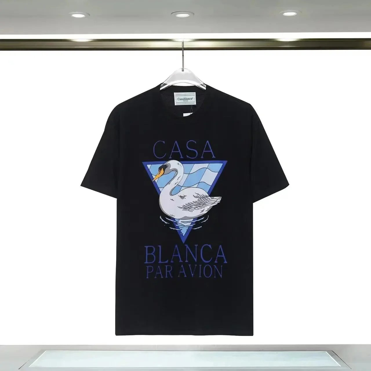 Casablanca Paris Citrus Graphic Black T-Shirt - 7