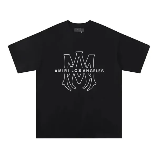 Amiri Los Angeles Logo Graphic Black T-Shirt - 1