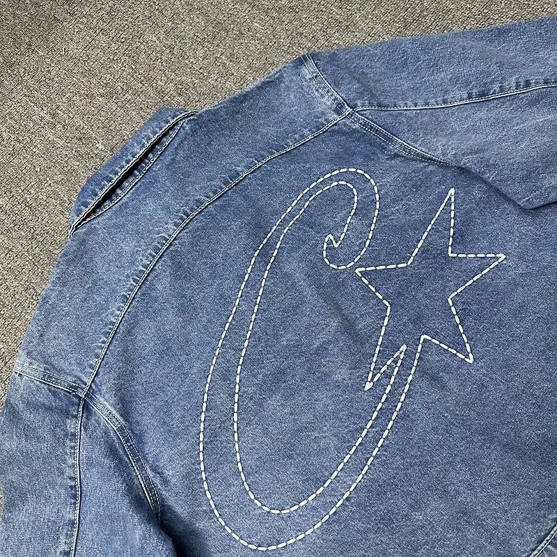 Gallery Dept. Shooting Star Denim Jacket Black - 8
