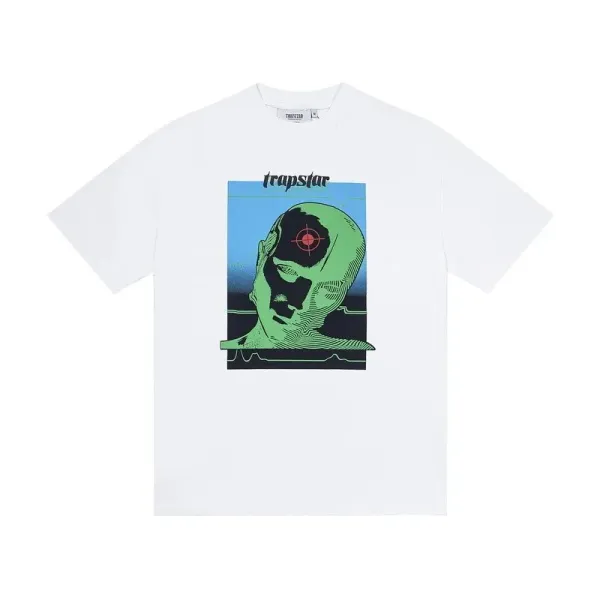 Trapstar Target Graphic White T-Shirt - 1