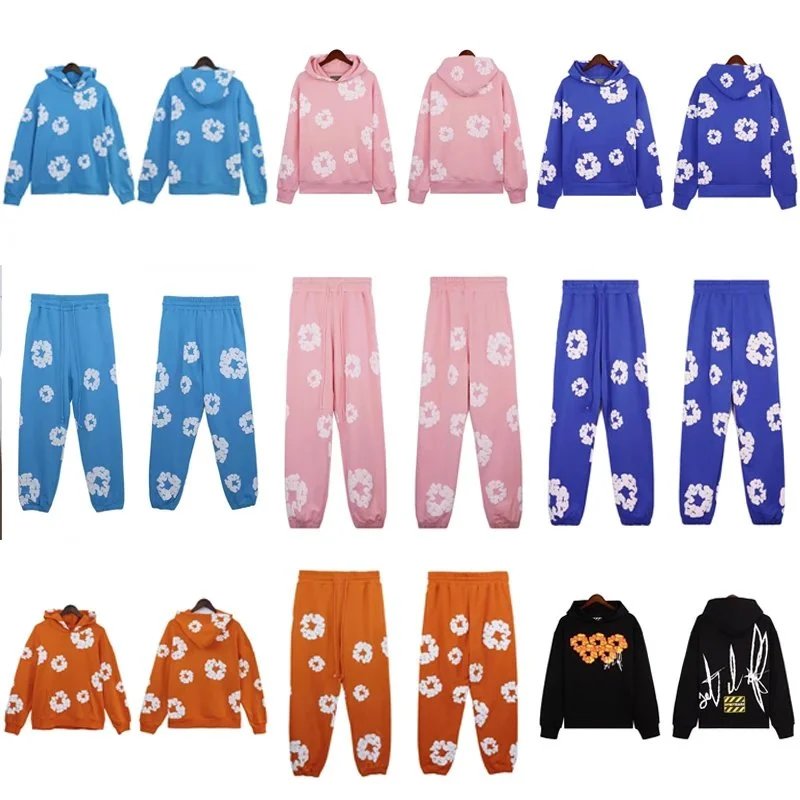 Denim Tears Cotton Wreath Hoodie and Sweatpants Set