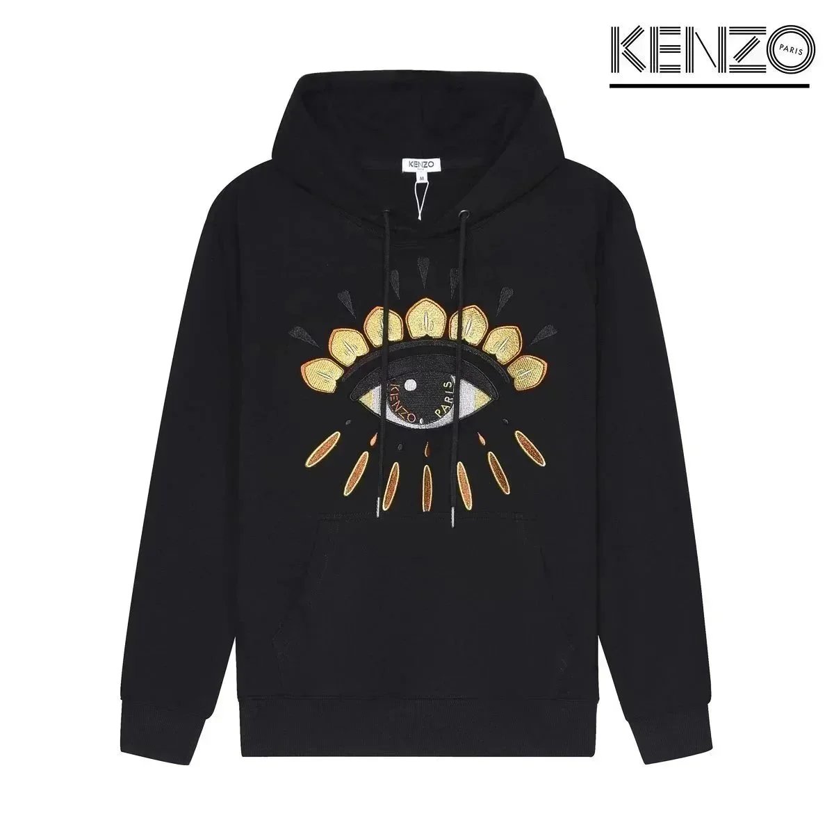 Kenzo Flower Logo Black Sweatshirt - 7