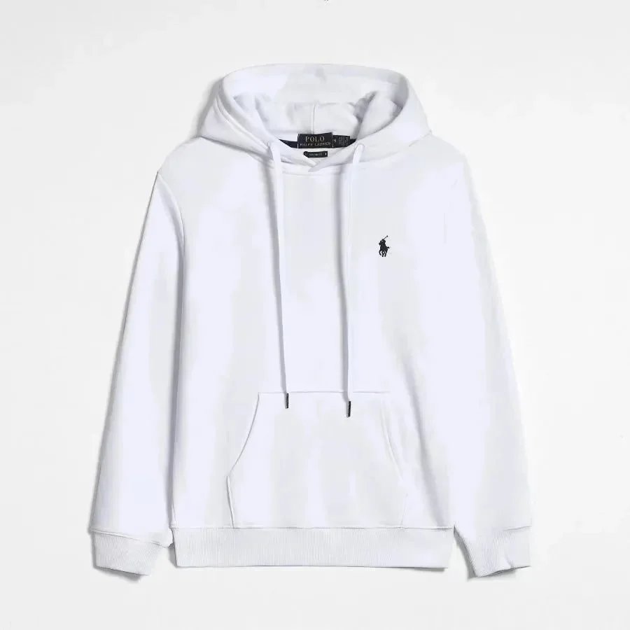 Polo Ralph Lauren Classic Zip-Up Hoodie White - 6