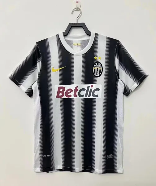 Nike Juventus 2011-12 Home Jersey Black White - 1