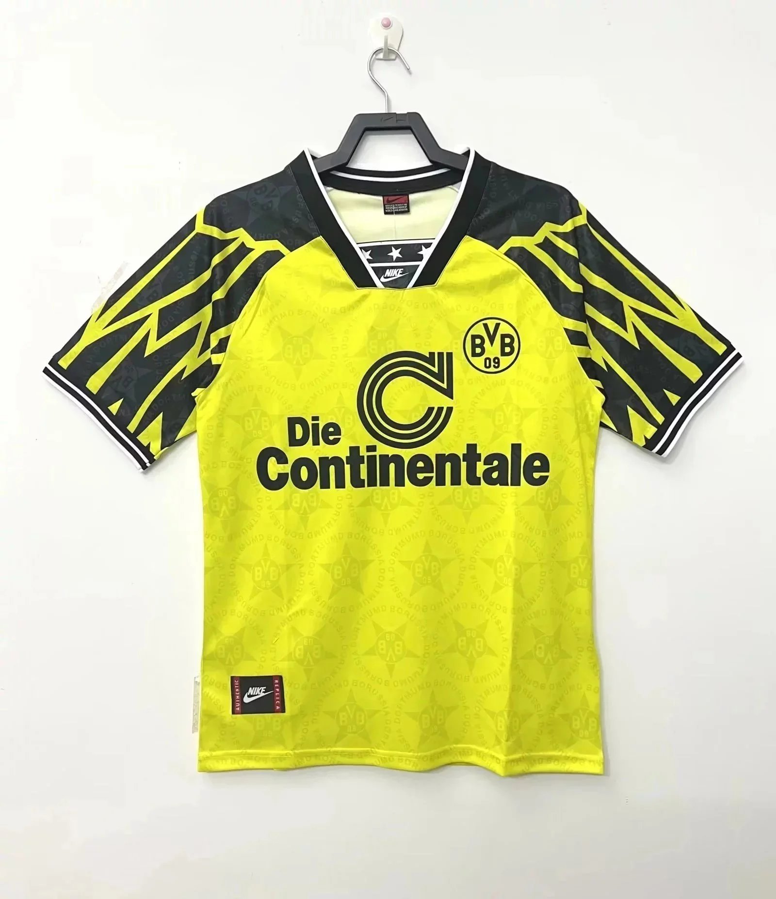 Nike x Borussia Dortmund 1996-97 Away Jersey Yellow/Black - 1