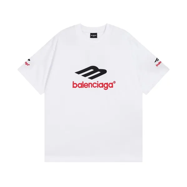 Balenciaga x M Maison Margiela Logo T-Shirt White - 1