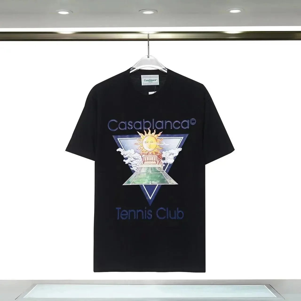 Casablanca Paris Citrus Graphic Black T-Shirt - 9