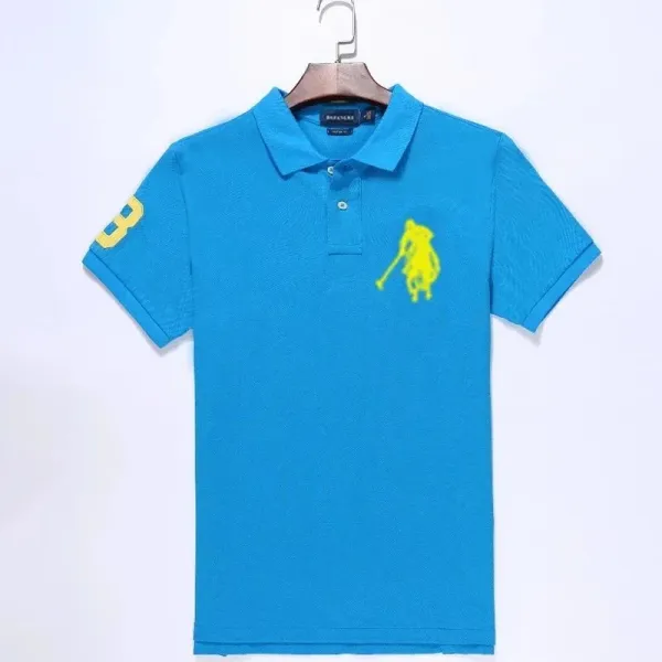 Ralph Lauren Polo Player Logo Gray Polo - 5