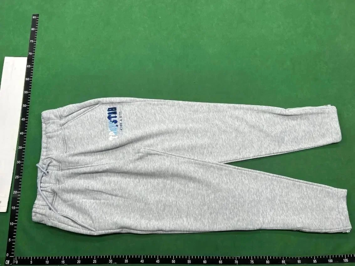 Travstar Logo Print Black Sweatpants - 11