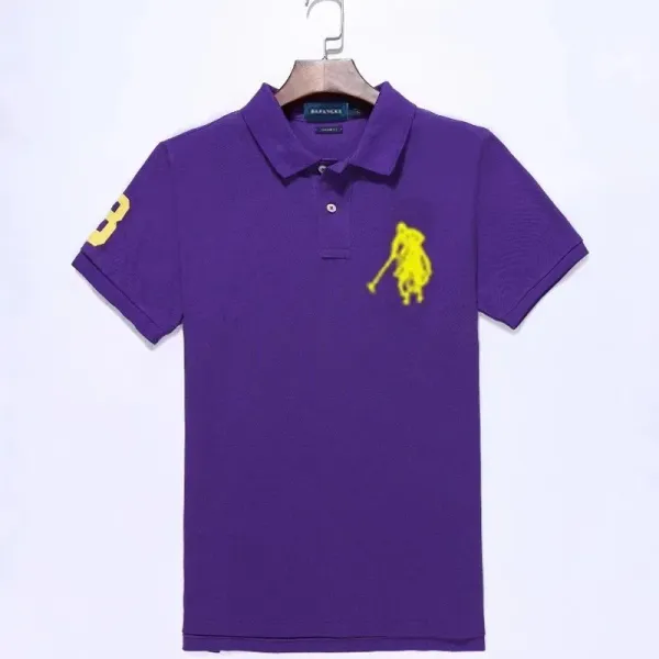 Ralph Lauren Polo Player Logo Gray Polo - 6