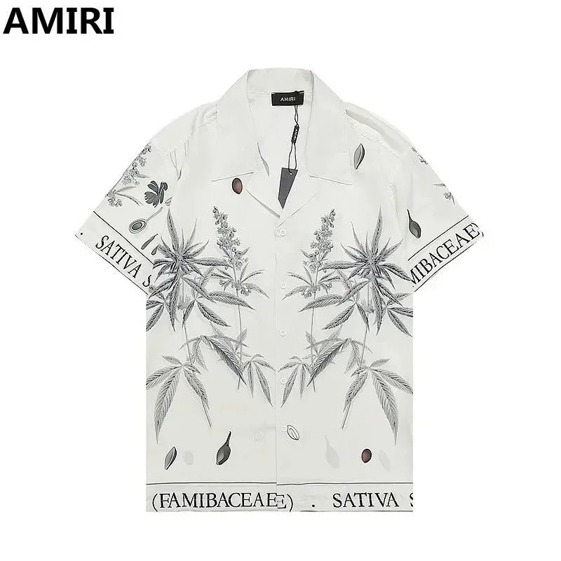 Gucci Hawaiian-Style Short-Sleeve Shirt in Emerald Green with Red Trim - 3