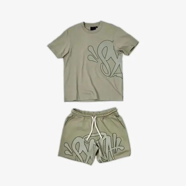 Gallery Dept x SYNA.TRIBE Blue Graffiti Print Casual Set - 5