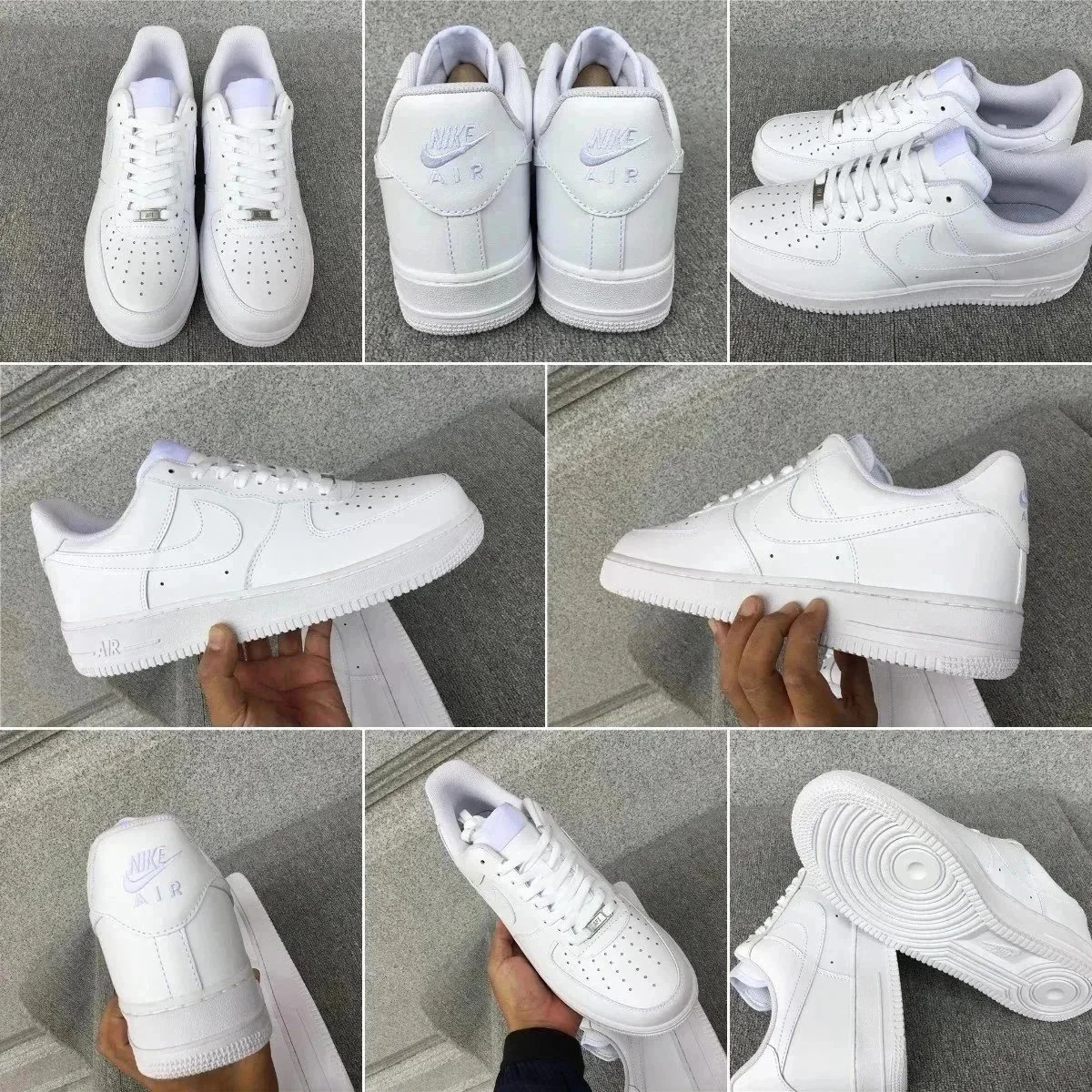 Nike x Off-White Air Force 1 '07 Virgil Blue Sneakers - 3