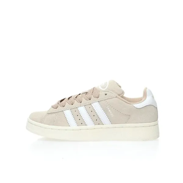Adidas Originals Campus Beige Suede Sneakers - 1
