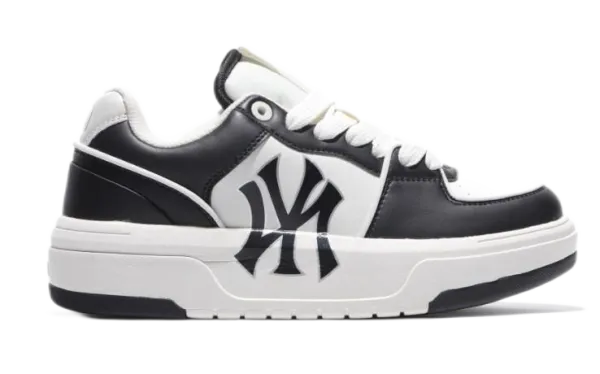 New York Yankees x Puma Platform Sneakers Navy and White - 7
