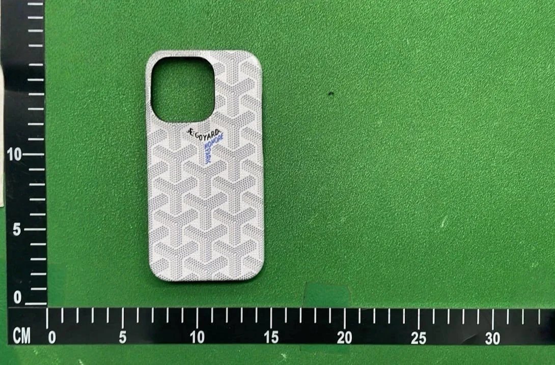 Goyard Saint Louis Pattern Orange Phone Case - 3