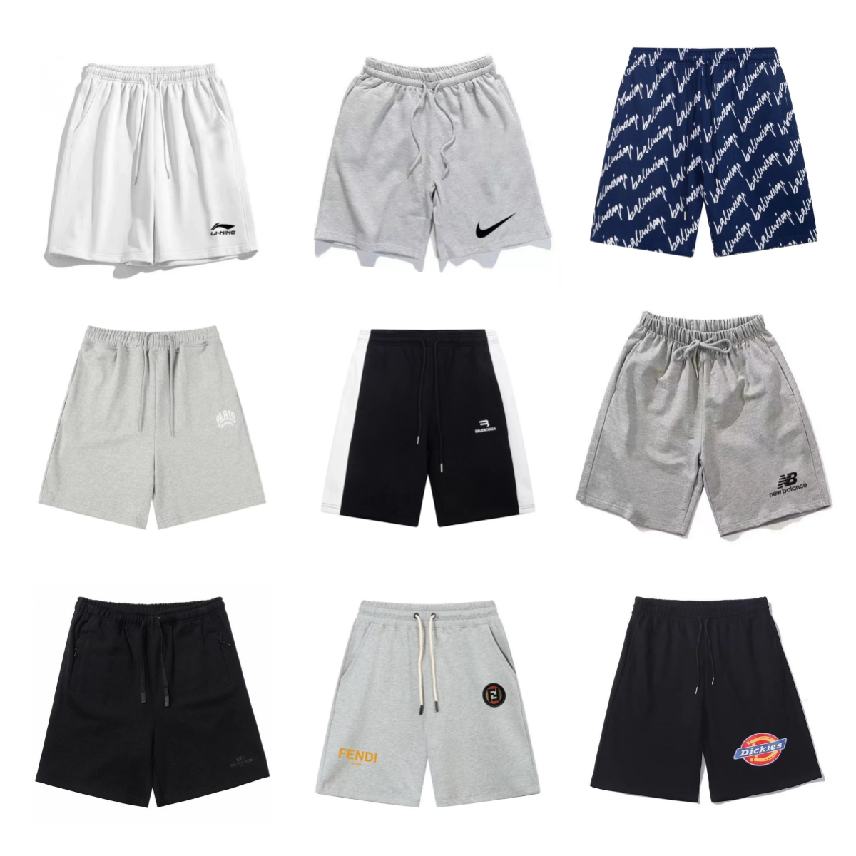 Li-Ning Basic Drawstring Shorts Black - 2