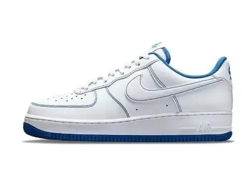 Nike Air Force 1 Low White/University Blue Sneakers - 1