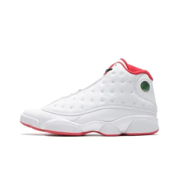 Air Jordan 13 Retro White University Red Sneakers - 1