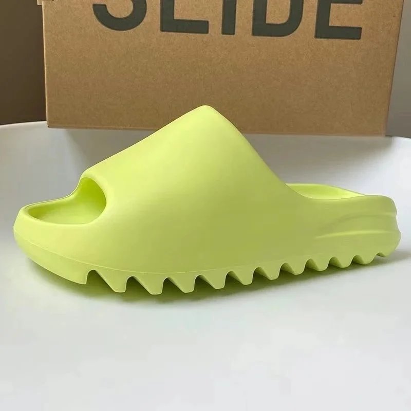 Adidas Yeezy Slide Glow Yellow Slippers