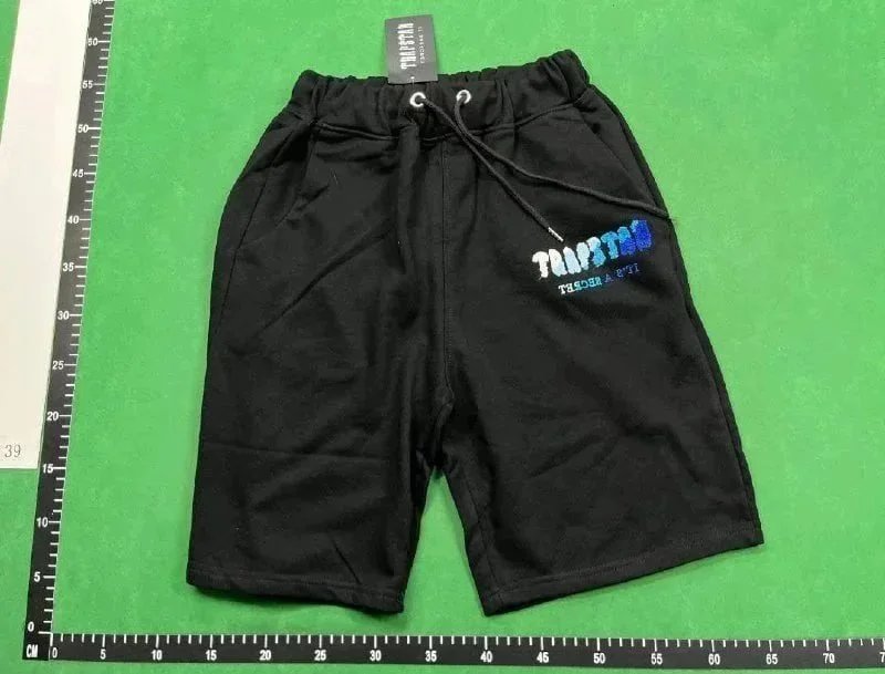 Trapstar Secret Logo Black T-Shirt and Shorts Set - 8