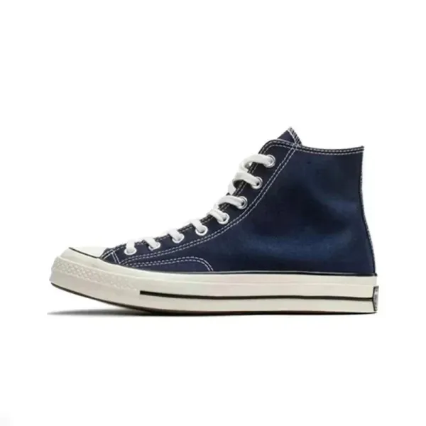 Converse Chuck 70 High Navy Canvas Sneakers - 1