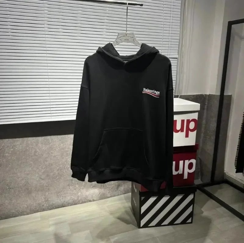 Moncler Logo Embroidered Black Hoodie - 5