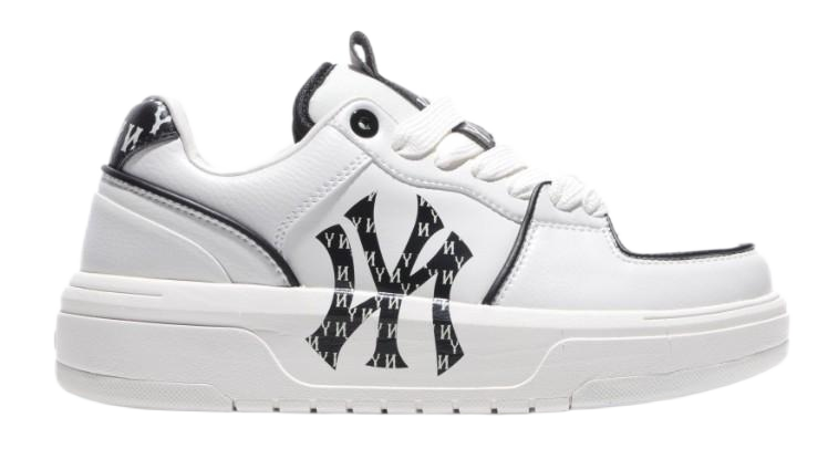 New York Yankees x Puma Platform Sneakers Navy and White - 9
