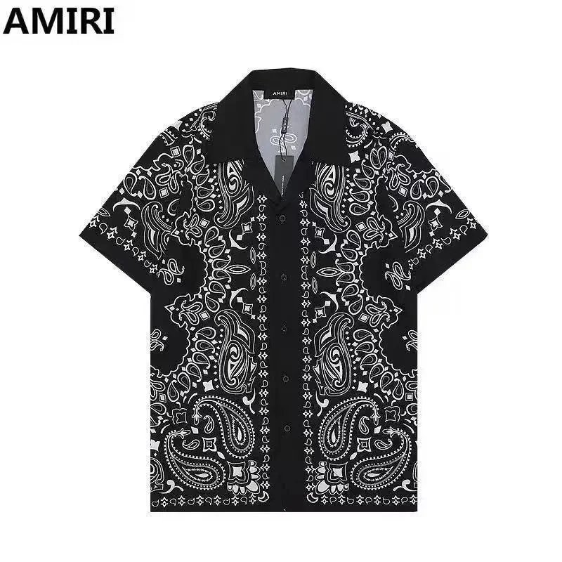 Gucci Hawaiian-Style Short-Sleeve Shirt in Emerald Green with Red Trim - 6