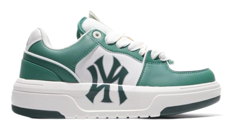 New York Yankees x Puma Platform Sneakers Navy and White - 3