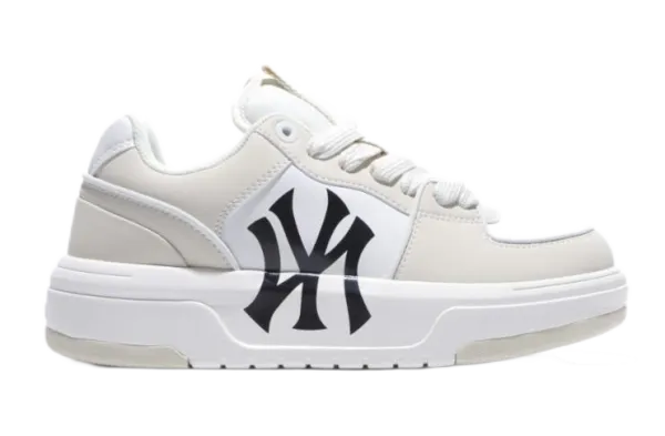 New York Yankees x Puma Platform Sneakers Navy and White - 11