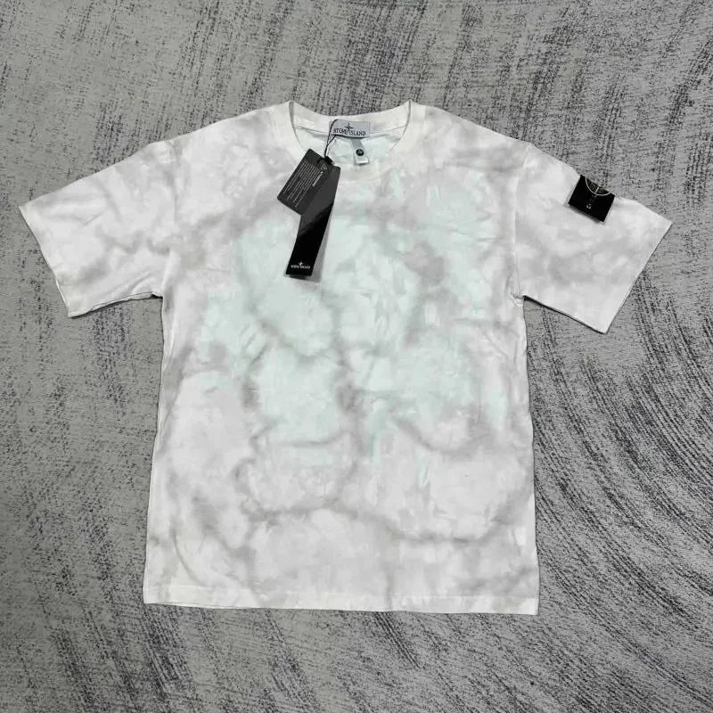 Stone Island Compass Logo T-Shirt Burgundy - 5