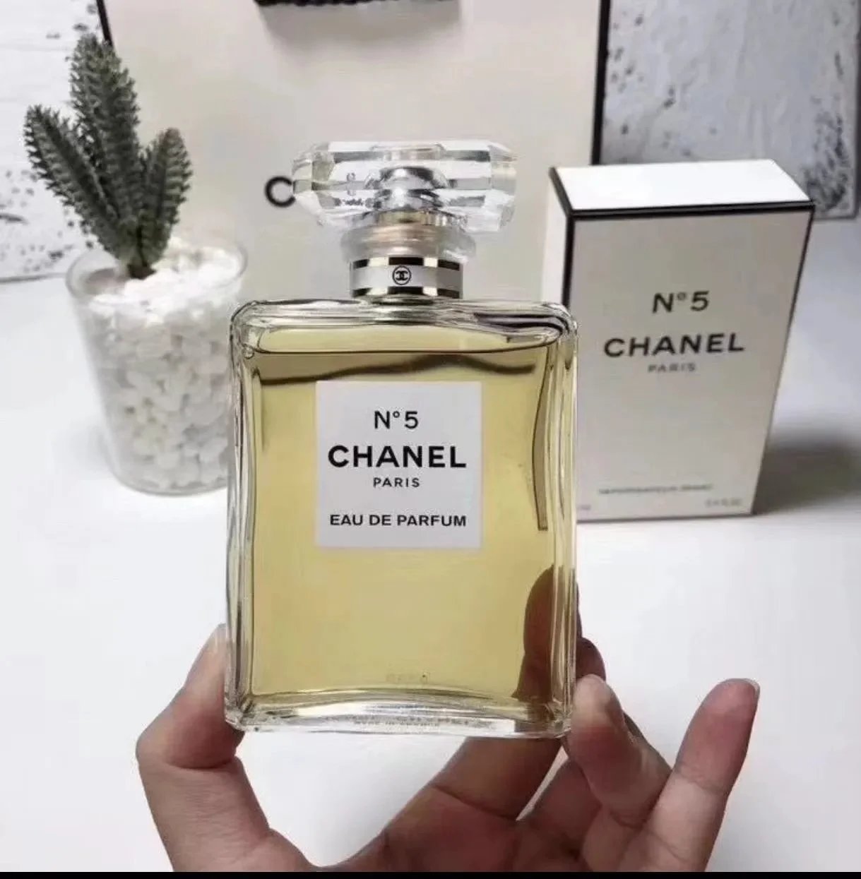 Chanel No.5 Eau de Parfum Yellow Perfume Bottle - 1