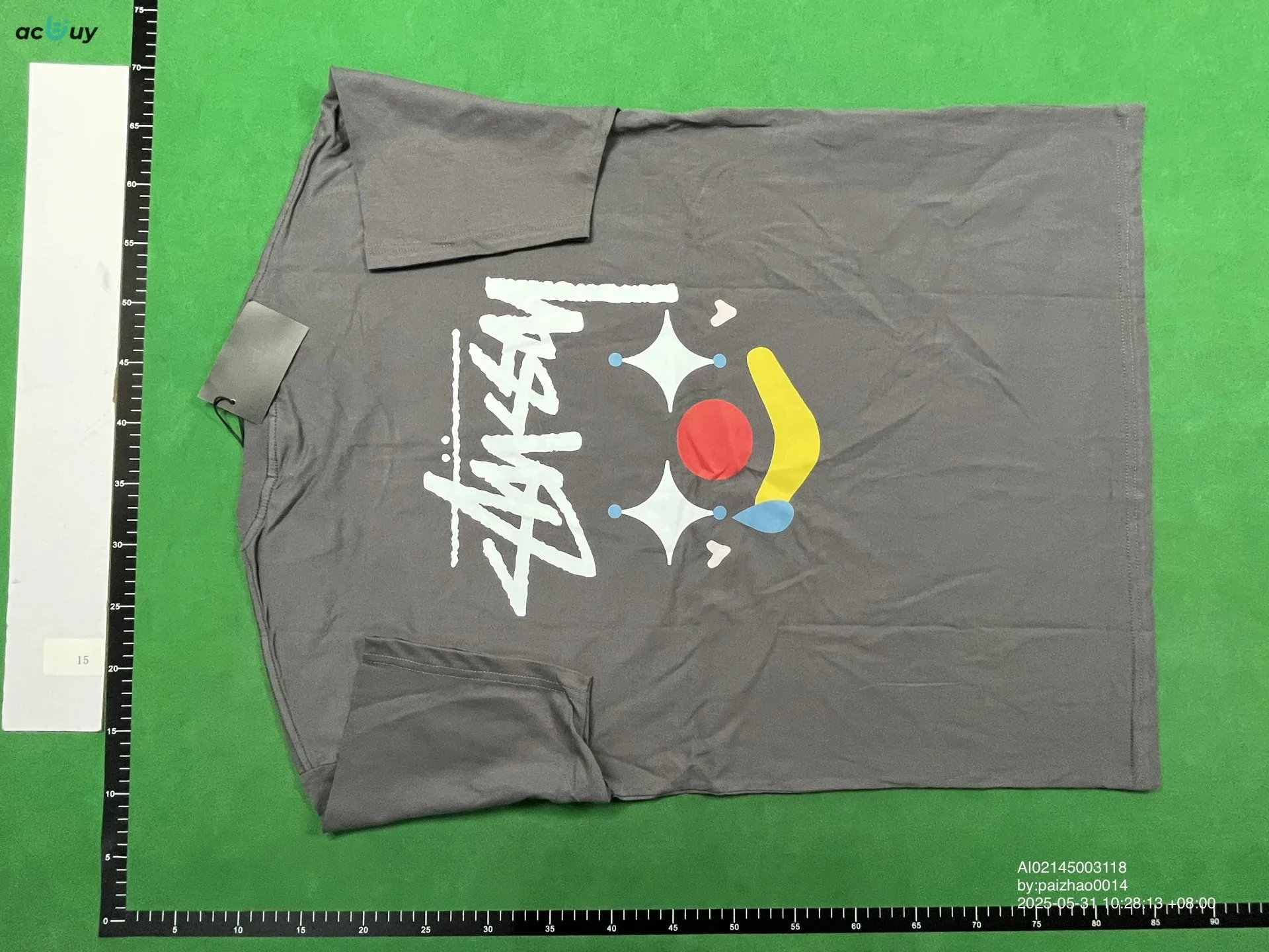 Prada Logo-Embellished Gray Polo Shirt - 5