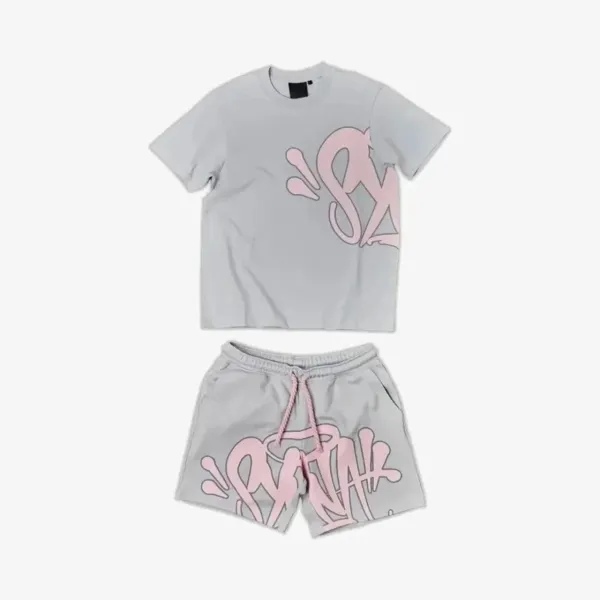 Gallery Dept x SYNA.TRIBE Blue Graffiti Print Casual Set - 7