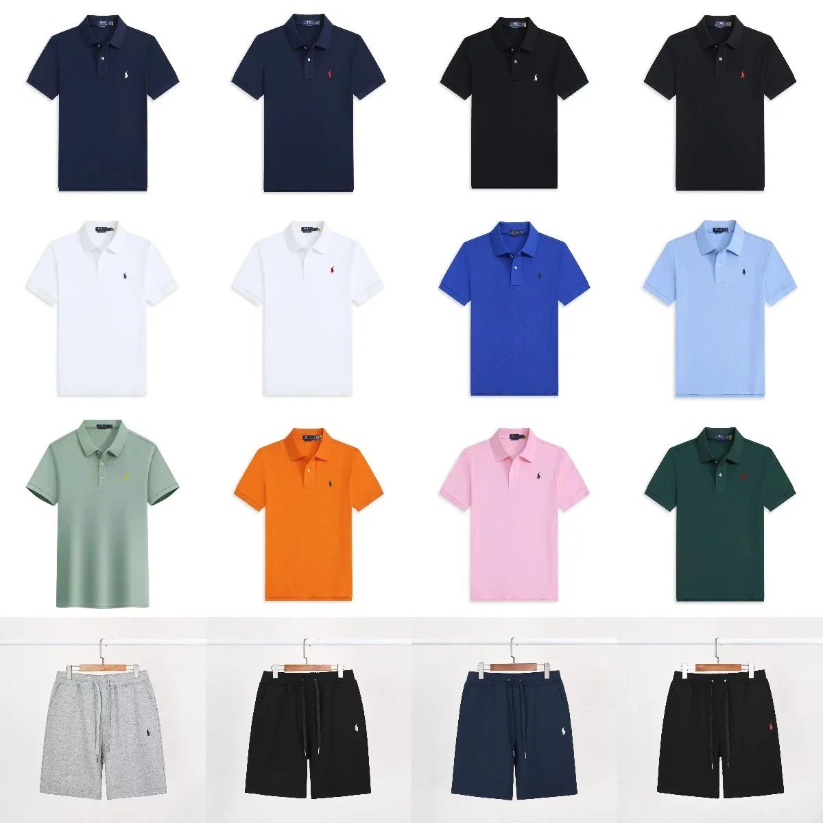 Ralph Lauren Polo Shirt and Shorts Set